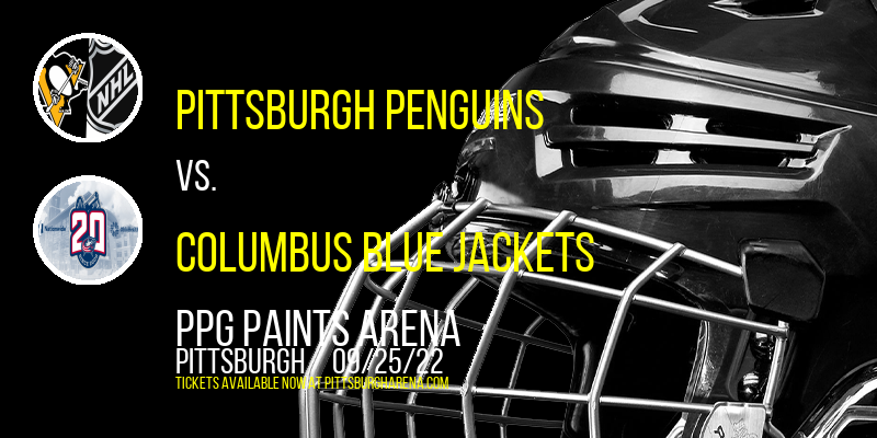 NHL Preseason: Pittsburgh Penguins vs. Columbus Blue Jackets (SS) [CANCELLED] at PPG Paints Arena