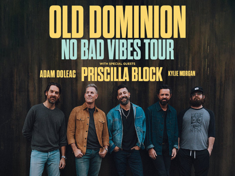 Old Dominion, Priscilla Block, Adam Doleac & Kylie Morgan at PPG Paints Arena